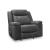 Status Check Faux Leather Rocker Recliner