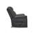 Status Check Faux Leather Rocker Recliner