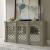 Savona Wood Credenza w/3 Doors & 3 Drawers