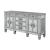 Varian Mirror/Wood Server w/2 Doors & 6 Drawers