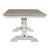 Whitney Rectangular Wood Extendable Trestle Dining Table