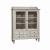 Whitney Extendable Trestle Dining Set | Antique Linen & Gray