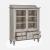 Whitney Extendable Dining Set | Antique Linen & Gray Wood