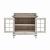 Whitney Extendable Dining Set | Antique Linen & Gray Wood