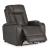 Feazada Faux Leather Power Recliner w/Adjustable Headrest & Lighting