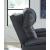 Feazada Faux Leather Power Recliner w/Adjustable Headrest & Lighting