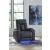 Feazada Faux Leather Power Recliner w/Adjustable Headrest & Lighting