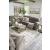 SM Scranto Fabric Polyester Reclining Living Room Set
