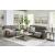 SM Scranto Polyester Reclining Sofa