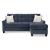 Amity Bay Polyester Queen Sofa Chaise Sleeper