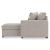Higgesbee L-Shaped Polyester 5-Piece Sectional with Pop Up Sleeper & Chaise