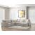 Higgesbee L-Shaped Polyester 5-Piece Sectional with Pop Up Sleeper & Chaise