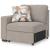 Higgesbee L-Shaped Polyester 5-Piece Sectional with Pop Up Sleeper & Chaise