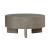 Affinity Round Faux Concrete Wood Cocktail Table Set