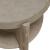 Affinity Oval Faux Concrete/Wood Cocktail Table