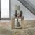 Affinity Round Faux Concrete/Wood End Table