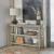 Affinity Rectangular Faux Concrete/Wood Sofa Table
