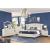 Sophia Fabric Upholstered King Size Bed