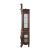 Picardy Glass/Wood Curio w/4 Doors