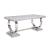 Zander Artificial Marble Top Dining Table