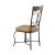 Kiele Fabric/Metal Dining Chair