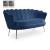 Gardenia Velvet Loveseat