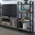 Tanners Creek Entertainment Center | Wall Unit with Piers