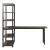 Tanners Creek Rectangular Melamine/Wood/Metal Desk & Bookcase Set