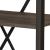 Tanners Creek Rectangular Melamine/Wood/Metal Desk & Bookcase Set