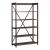 Tanners Creek Melamine/Wood/Metal 5-Tier Bookcase