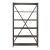 Tanners Creek Melamine/Wood/Metal 5-Tier Bookcase