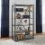 Tanners Creek Melamine/Wood/Metal 5-Tier Bookcase