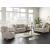 Larimer Modern Sofa | Iron Fabric with Track Arms