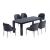 Rockaway 70.86-inch Solid Wood Dining Room Set w/Flor Chairs