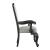House Delphine Fabric/Leatherette/Wood Dining Arm Chair