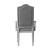 House Marchese Fabric/Wood Dining Arm Chair
