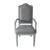 House Marchese Fabric/Wood Dining Arm Chair