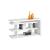 6915 Motion Home Office Desk w/Shelves
