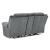 Tip-Off Polyester Power Reclining Loveseat