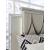 Ashley SM Lindenfield Polyester Upholstered King Size Panel Bed with LED Backlight