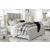 Ashley SM Lindenfield Polyester Upholstered King Size Panel Bed with LED Backlight