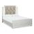 Ashley SM Lindenfield Polyester Upholstered Queen Size Panel Bed with LED Backlight