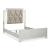Ashley SM Lindenfield Polyester Upholstered Queen Size Panel Bed with LED Backlight