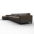Norma Leather Sofa w/Left Hand Chaise Facing