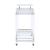 Jefferson 2-tier Glass Serving Cart