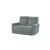 Edition Fabric Power Double Lay Flat Reclining Living Room Set
