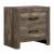 Larissa Wood Nightstand w/2 Drawers