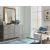 Long Key Rattan/Wood Panel Bedroom Set