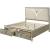 Samantha Fabric Upholstered King Size Bed
