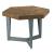 Ad Modern Synergy Echo Wood/Metal Bunching Cocktail Table